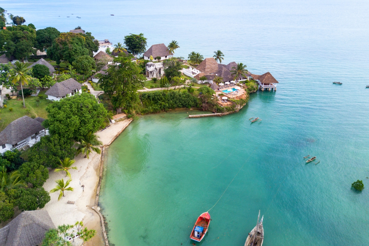 Zanzibar Island — turquoise coral-reef beaches, spice-scented Stone Town and luxury barefoot resorts